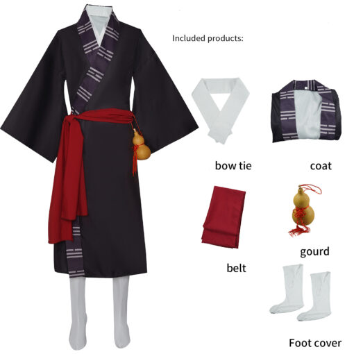 Black Myth Wukong Mi Dao Ren Mi Daoist Cosplay Costume