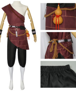 Black Myth Wukong Black Wind King Cosplay Costume