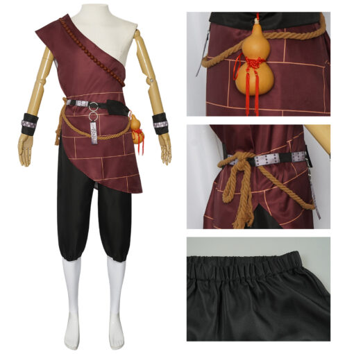 Black Myth Wukong Black Wind King Cosplay Costume