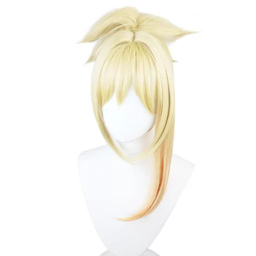 Genshin Impact Yoimiya Cosplay Wig