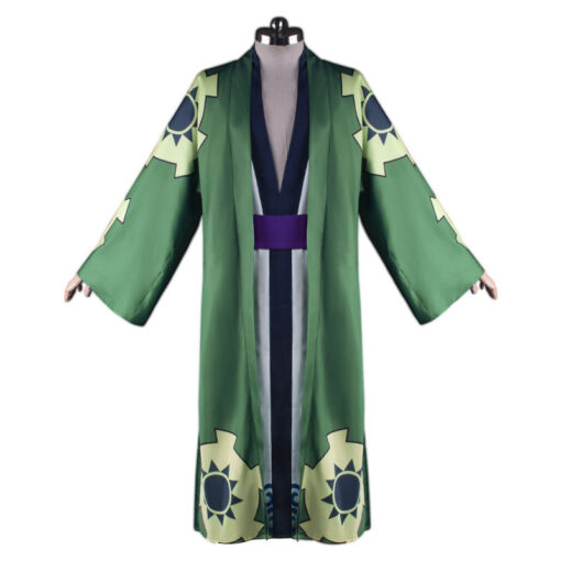 One Piece Roronoa Zoro Kimono Cosplay Costume