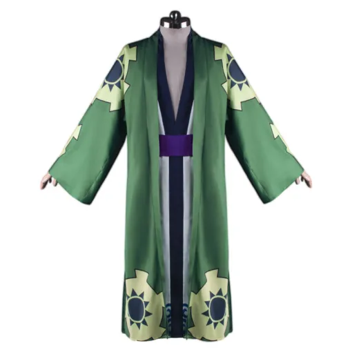 One Piece Roronoa Zoro Kimono Cosplay Costume
