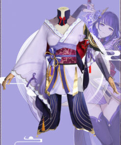 Genshin Impact Raiden Shogun Cosplay Costume