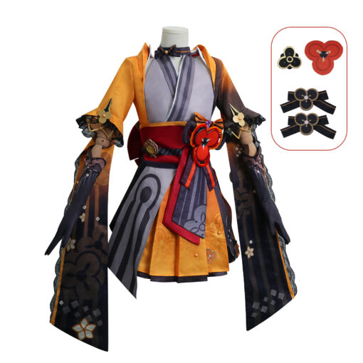 Genshin Impact Kamisato Ayaka Cosplay Costume