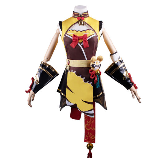 Genshin Impact Xiangling Cosplay Costume