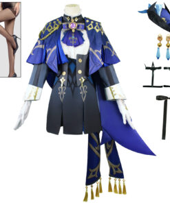 Genshin Impact Clorinde Cosplay Costume