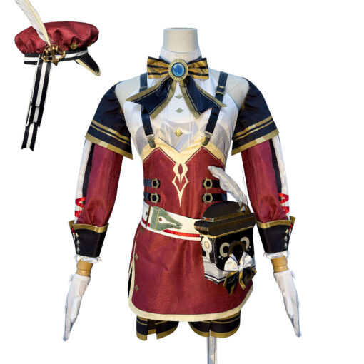 Genshin Impact Charlotte Cosplay Costume