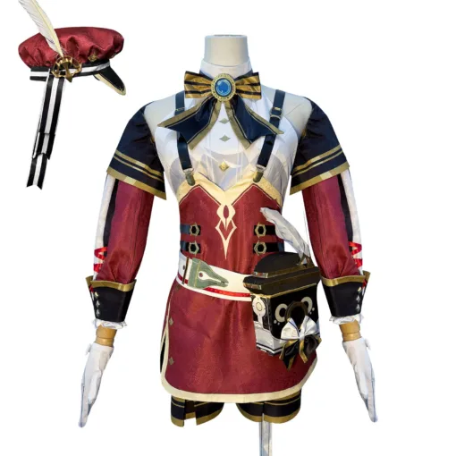 Genshin Impact Charlotte Cosplay Costume