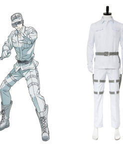 Cells at Work White Blood Cell Cosplay Costume