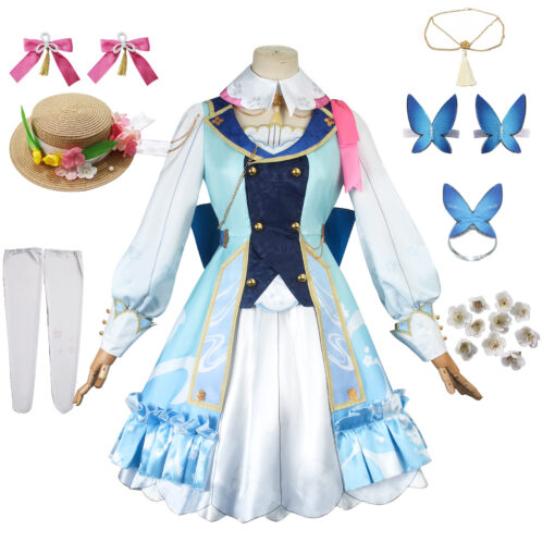 Genshin Impact Kamisato Ayaka Cosplay Costume