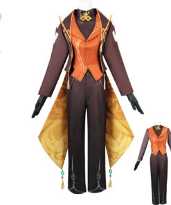 Genshin Impact Concert Zhongli Cosplay Costume