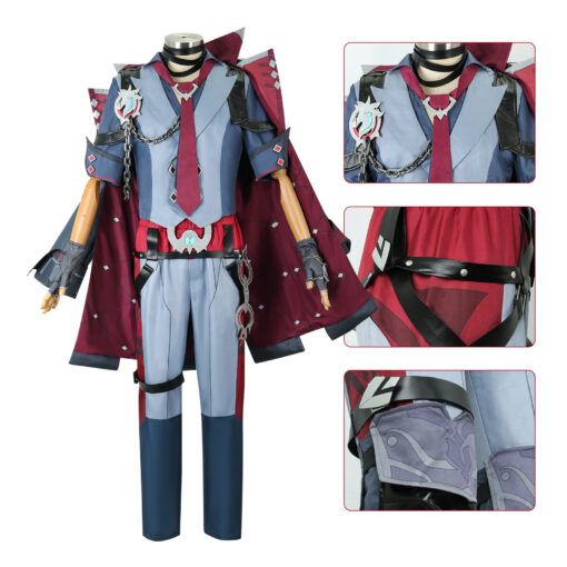 Genshin Impact Wriothesley Cosplay Costume