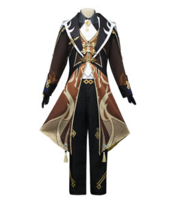 Genshin Impact Zhongli Cosplay Costume