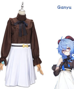 Genshin Impact Collaboration Edition Ganyu Cosplay Costume