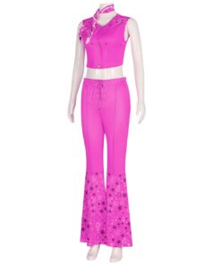 Barbie Pink Suit Cosplay Costume