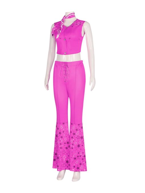 Barbie Pink Suit Cosplay Costume