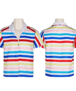 Barbie Allen Rainbow Stripe Pattern Cosplay Costume