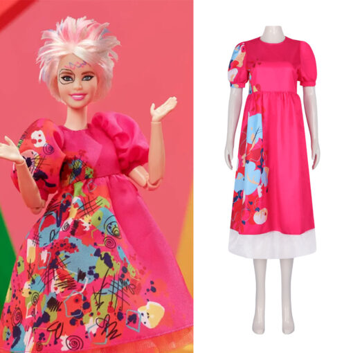 Barbie Shamate Dress Cosplay Costume