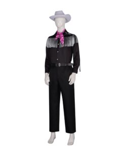 Barbie Ken Black Cosplay Costume