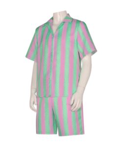 Barbie Ken Striped Shirt Cosplay Costume