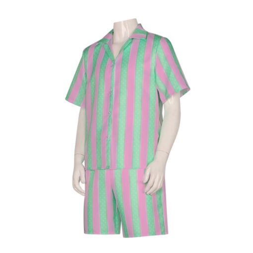 Barbie Ken Striped Shirt Cosplay Costume