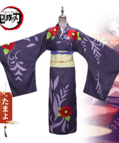 Demon Slayer Tamayo Kimono Cosplay Costume