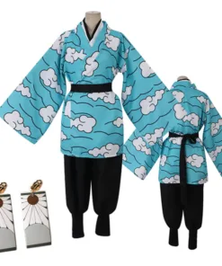 Demon Slayer Tanjirou Kamado Kimono Cosplay Costume