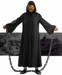 Naruto Uchiha Obito Tobi Cosplay Costume