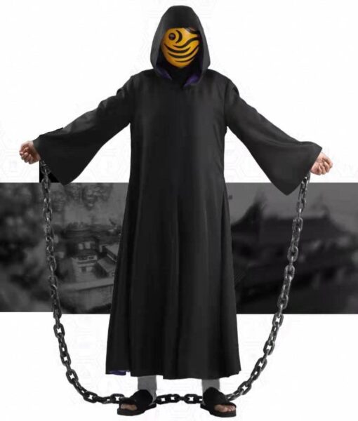 Naruto Uchiha Obito Tobi Cosplay Costume