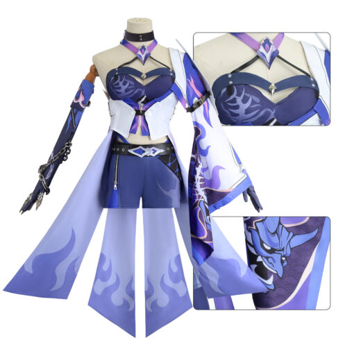 Honkai Star Rail Acheron Cosplay Costume