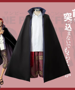 One Piece Shanks Cosplay Costume