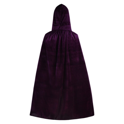 Hocus Pocus Purple Cloak Cosplay Costume