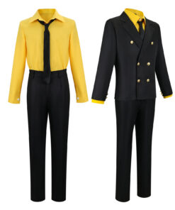 One Piece Sanji Vinsmoke Yellow Cosplay Costume