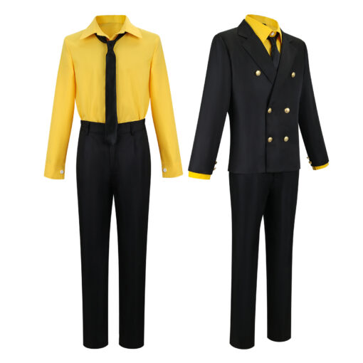 One Piece Sanji Vinsmoke Yellow Cosplay Costume