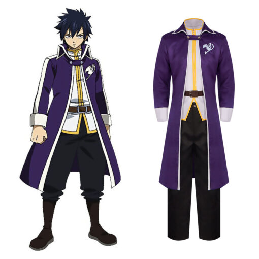 Fairy Tail Gray Fullbuster Cosplay Costume