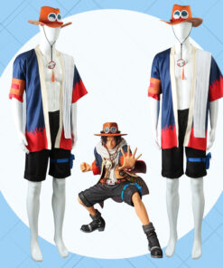 One Piece Fire Fist Portgas D. Ace Cosplay Costume