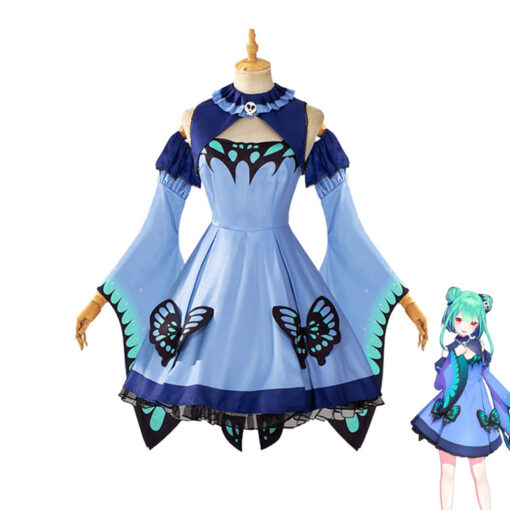 Vtuber Uruha Rushia Cosplay Costume