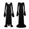 Wednesday Morticia Addams Performance Dress Cosplay Costume