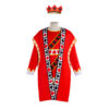 Alice in Wonderland King of Hearts poker Cosplay Costume