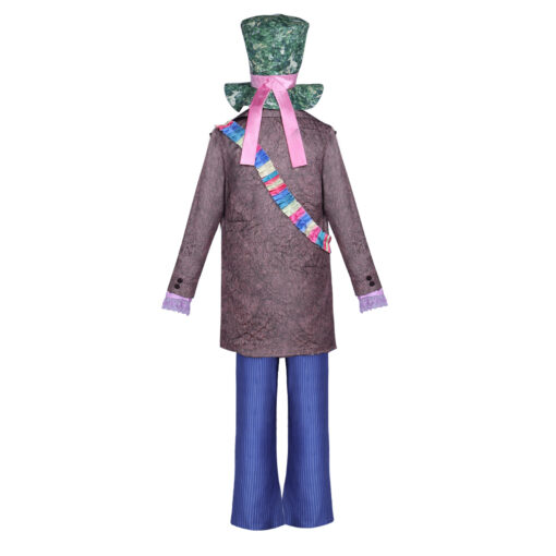 Alice in Wonderland Mad Hatter Cosplay Costume