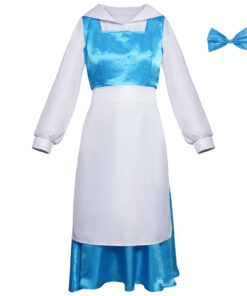 Beauty and the Beast Belle Maid Dress Cosplay Costume