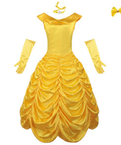 Beauty and the Beast Belle Dress Cosplay Costume