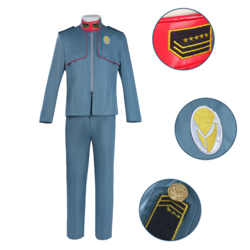 Star Trek Discovery Captain Colonel Cosplay Costume