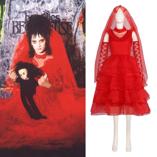 Beetlejuice Lydia Deetz Dress Cosplay Costume