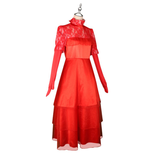 Beetlejuice Red Tulle Skirt Cosplay Costume