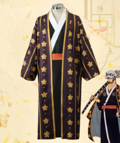 One Piece Trafalgar Law Cherry Blossom Cosplay Costume