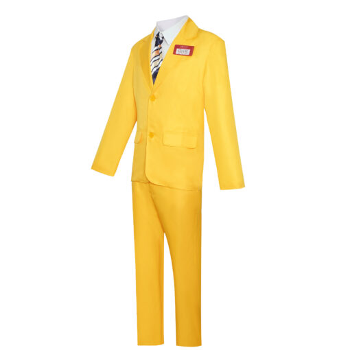 Beetlejuice Betelgeuse Yellow Suit Cosplay Costume