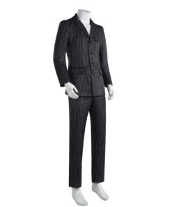 Beetlejuice Beetle Juice Black Suit Cosplay Costume