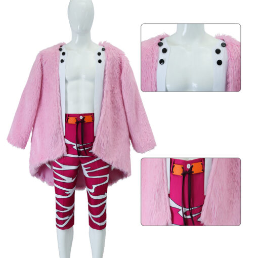 One Piece Doflamingo Cosplay Costume