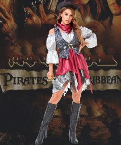 Pirates of the Caribbean Dai Women Pirates Cosplay Costume